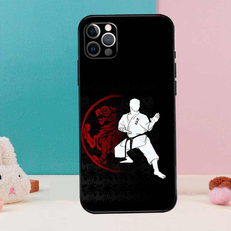 Чехол для iPhone 14 13 12 11 15 16 Pro Max X XR XS Max 14 Plus с символом Шотокан Каратэ, мягкая задняя крышка