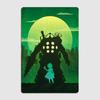 Bioshock Металлическая табличка Металлическая табличка Постер Настенная роспись Ретро Паб Гараж Жестяная вывеска Постеры знак кота