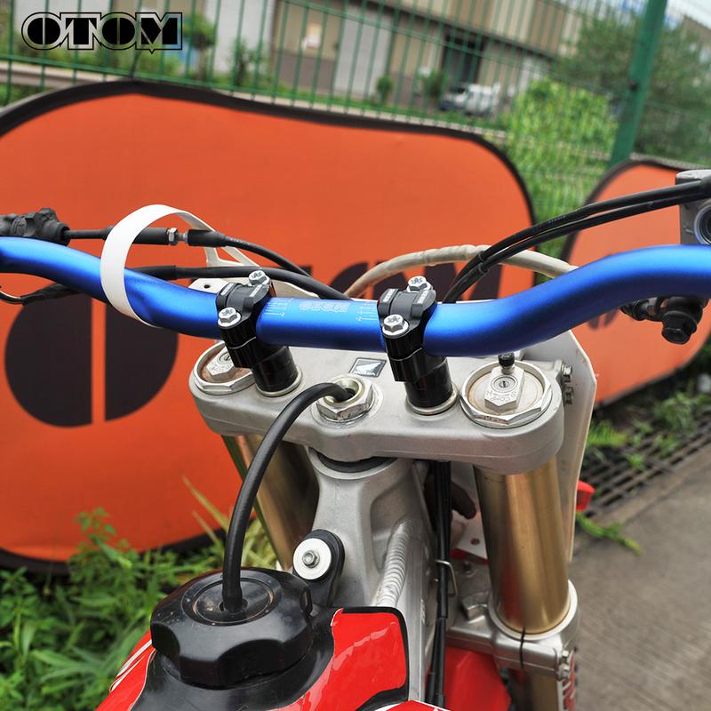 OTOM Мотоцикл 1 1/8" 28 мм Подъемы руля Зажим крепления руля Для HONDA KTM KAWASAKI Yamaha Suzuki Мотоцикл для бездорожья Мотоцикл Эндуро