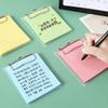 Stationery Students Memo Pad Notebook A6 Folder Board Notepad Note Paper