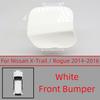 Крышка крюка буксировки переднего бампера для Nissan X-Trail Rogue T32 2014 2015 2016 Заглушка буксировочного крюка Трим Белый Черный Серебристый