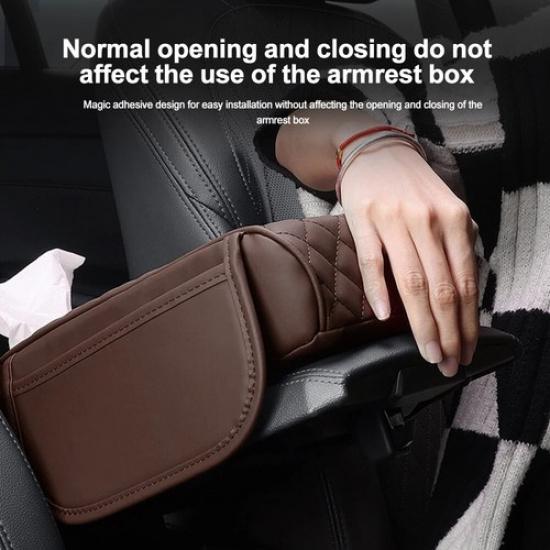 Car Armrest Cushion Cover Protector Center Console Box Pad Accessories Universal