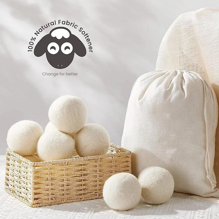 Wool Dryer Balls Natural Pro 3 Pcs.