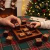 Деревянная игра Крестики-нолики, Образовательная настольная игра для детей на двоих, Интерактивная игрушка для тренировки логики и концентрации, родительско-детская