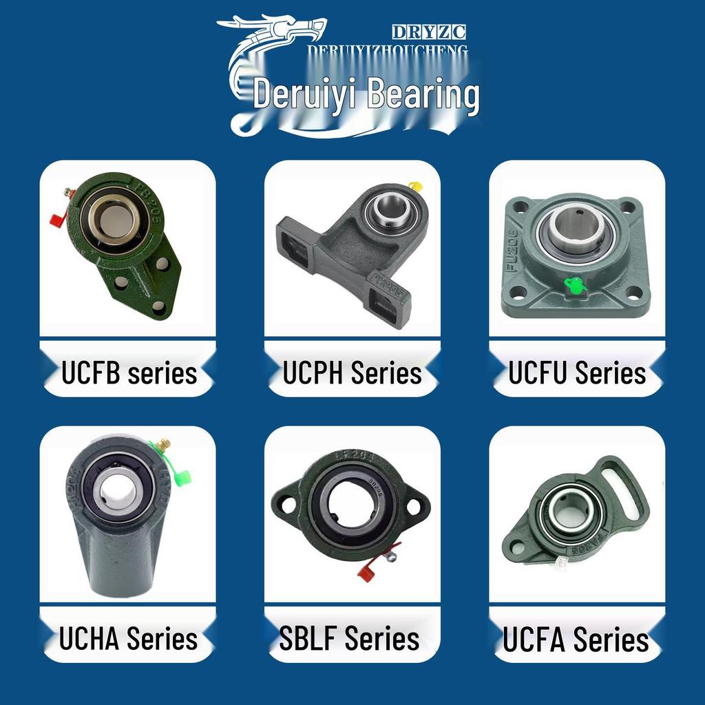 UCPH Series Spherical Roller Bearing for Agricultural, Conveyor, Textile, Construction, and Mining Machinery.