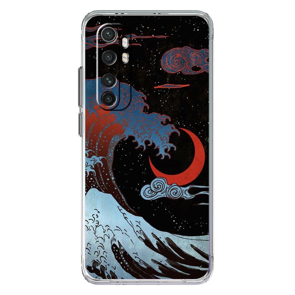 Japan The Great Wave Of Kanagawa Phone Case For Xiaomi Mi 14 13 13T 12T 10 12 Lite 11 11X 11T Pro Poco X6 X5 X3 NFC F6 5G Cover