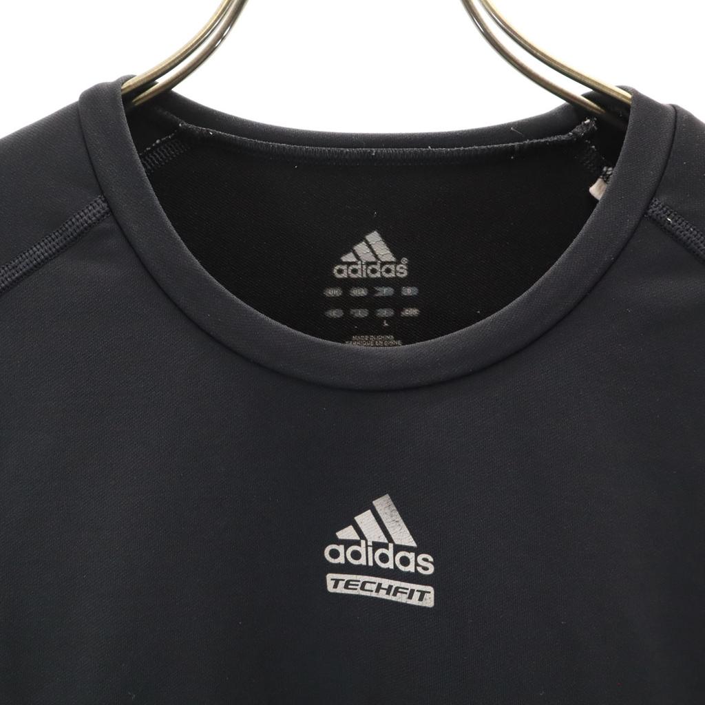 Adidas training С длинным рукавом Tech Fit Wear L черный Мужской Б/у