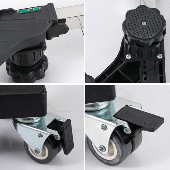 Регулируемая подставка для холодильника, устойчивый кронштейн для увеличения высоты, универсальная подставка для стиральной машины и сушилки с основанием