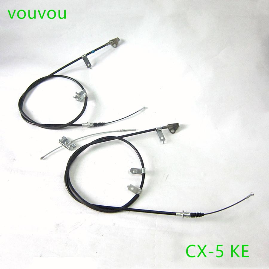Car accessories hand brake release parking cable 44-410A for Mazda CX-5 2012-2016 KE 2WD K011-44-420