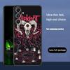 Популярный чехол для телефона Rock с изображением группы Slipknot для Samsung Galaxy S25 S24 S23 S22 S21 S20 Plus Ultra Note20 Мягкий черный