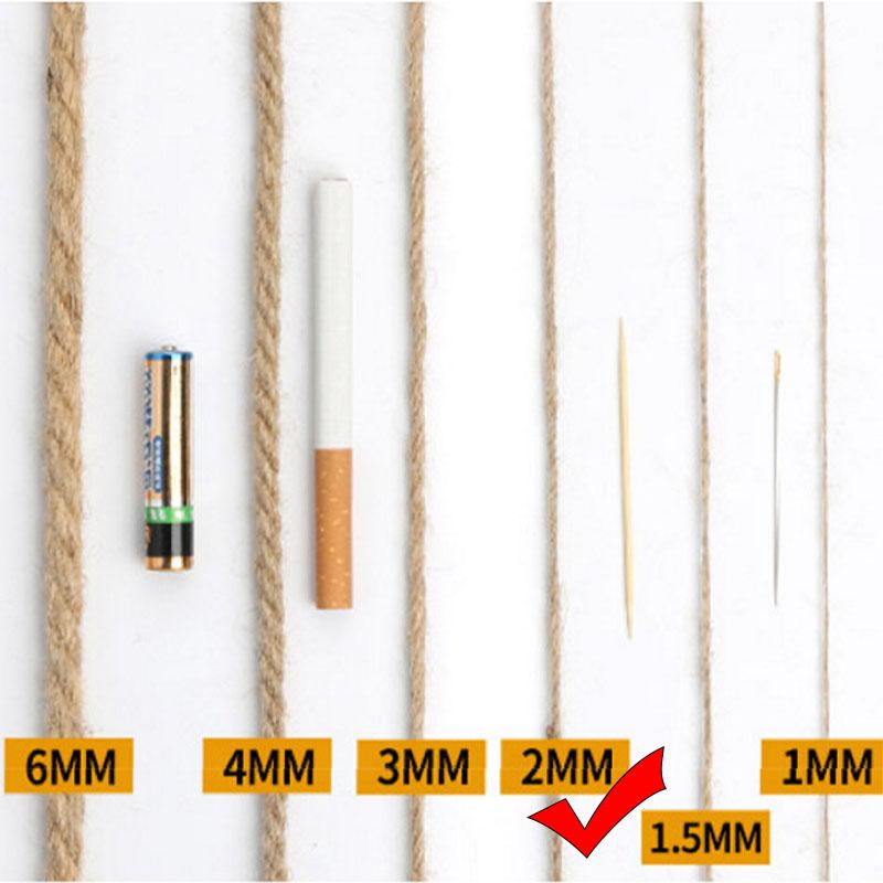 30 метров натуральный джутовый шнур, конопляный шпагат, домашнее свадебное украшение, лента из мешковины, подарок ручной работы, упаковка для рождественской вечеринки, дня рождения