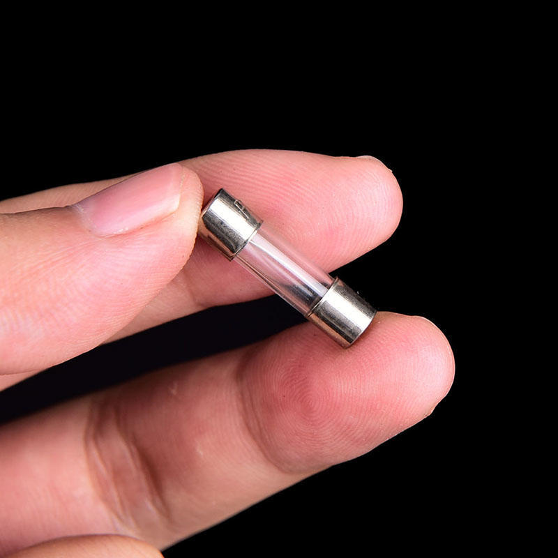 100Pcs/Set 5X20Mm Quick Blow Glass Tube Fuse Assorted Kits Fast-Blow Glass Fuses