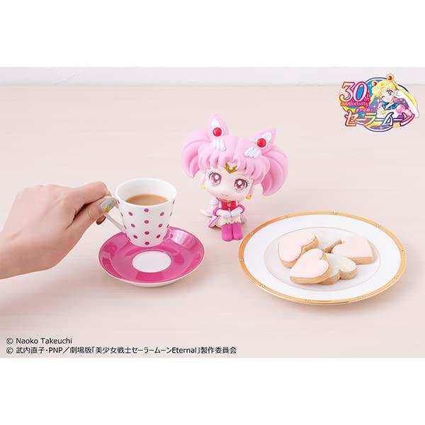 Rukup Sailor Moon Super Sailor Chibi Moon примерно 110 мм ПВХ окрашенная готовая фигурка
