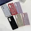 Применимо к чехлу для мобильного телефона Samsung ZFold5, полностью закрывающий защитный чехол из ТПУ с бриллиантовым блеском, чехол для складного мобильного телефона zfold3, 4-е поколение