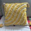 Nordic Ins Style Moroccan Tufted Pillow Bed and Breakfast Light Luxury Embroidered Cushion Removable and Washable Tassel Home Pillow Cover
