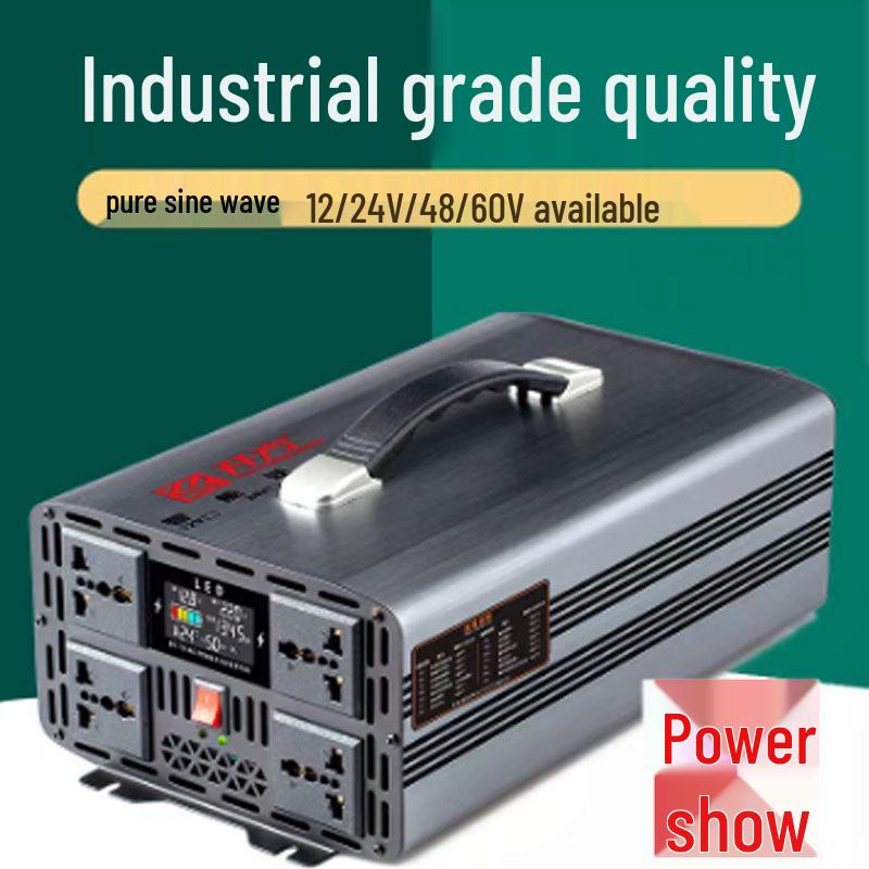 Автомобильный инвертор высокой мощности 12 В/24 В в 220 В с чистой синусоидой - Интеллектуальный преобразователь