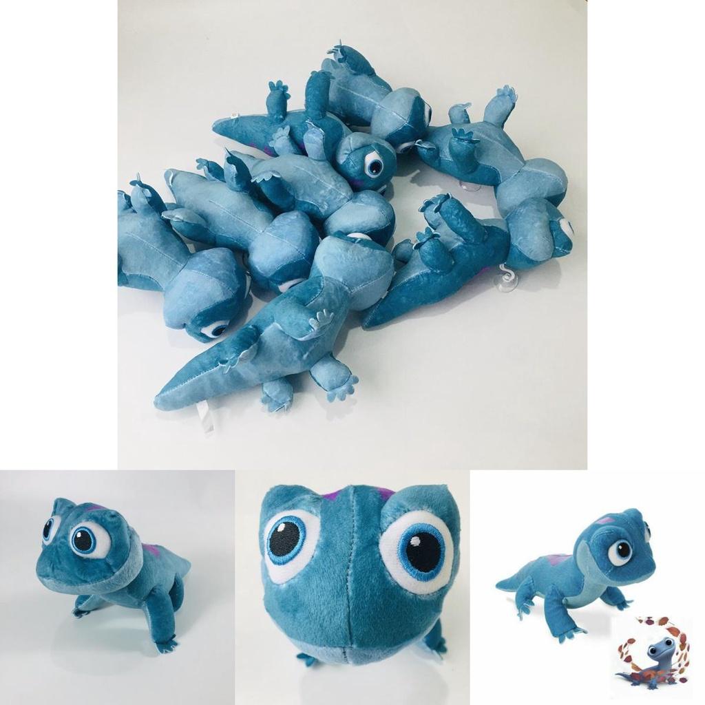 2 Fire Spirit Salamander Plush Doll Toy Soft Blue Lizard For Kids**