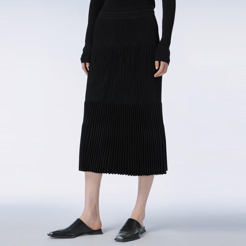 JNBY A-Line Commuter Midi Skirt