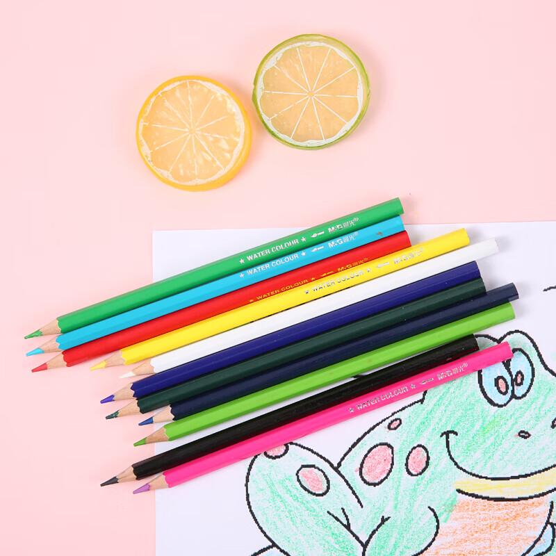 M&G AWP34305 Oil-Based Colored Pencils, 24 Colors