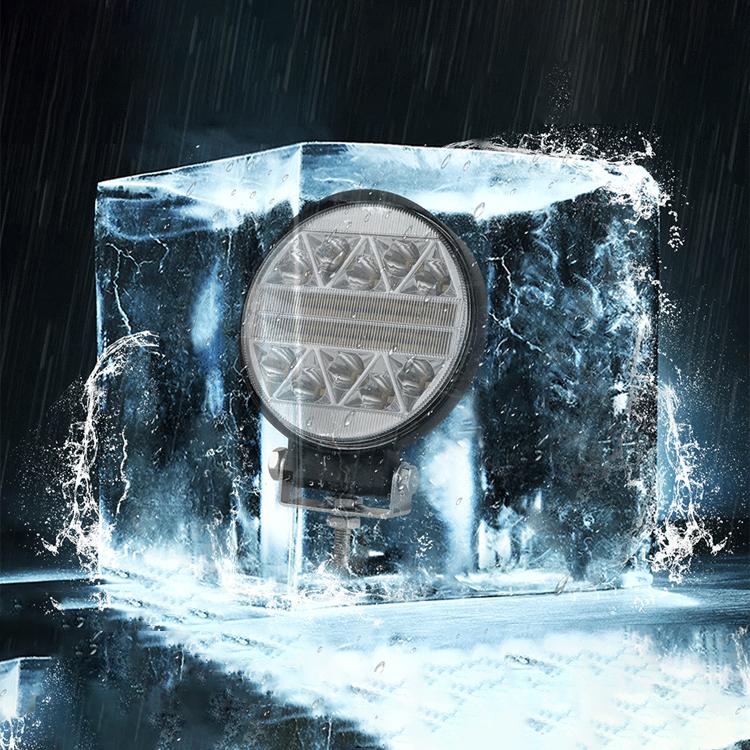 2 шт. супер яркий светодиодный рабочий фонарь 102 Вт подходит для автомобиля, грузовика, квадроцикла, внедорожника, светодиодный фонарь постоянного тока, внедорожный автомобиль, светодиодный светильник 12 В/24 В