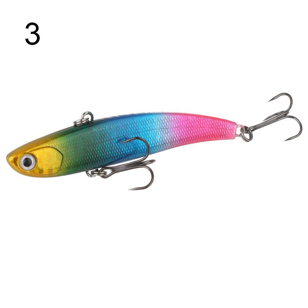 Sinking Ice Fishing Artificial VIB Bait Tackle Hard Bait Fishing Lure Artificial Lures
