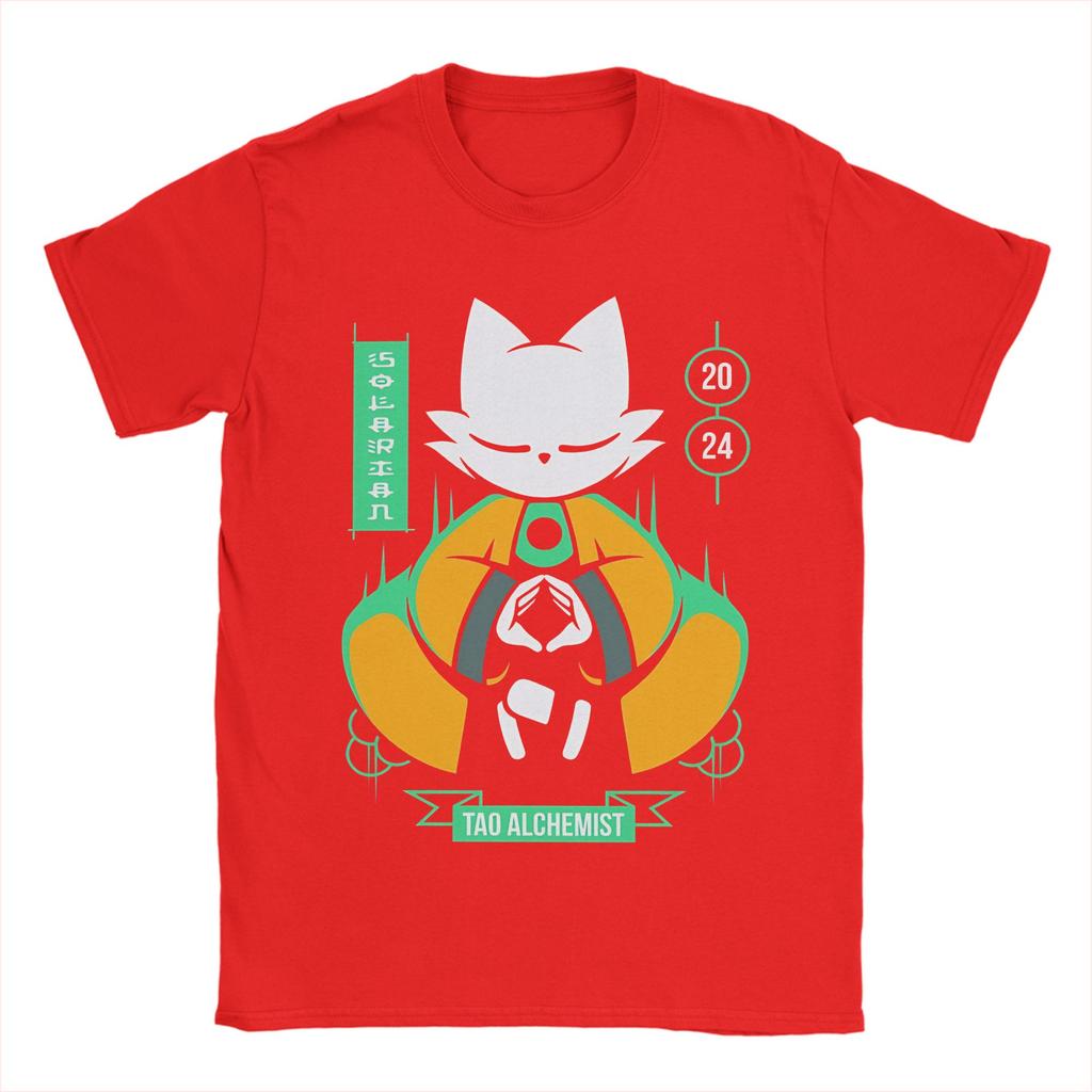 Nine Sols 9 Yi Fangshi Tao Indie Game T Shirts for Unisex Cotton Leisure T-Shirt Crew Neck Tees Short Sleeve Tops Gift