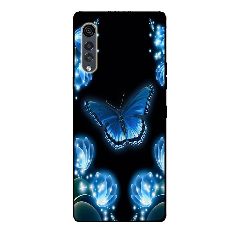 Для LG Velvet Чехол Черный Бампер Силиконовый ТПУ Мягкая Крышка Телефона Для LG Velvet 5G LM-G900 Чехол Мультяшный Funda Для LG Velvet Чехол