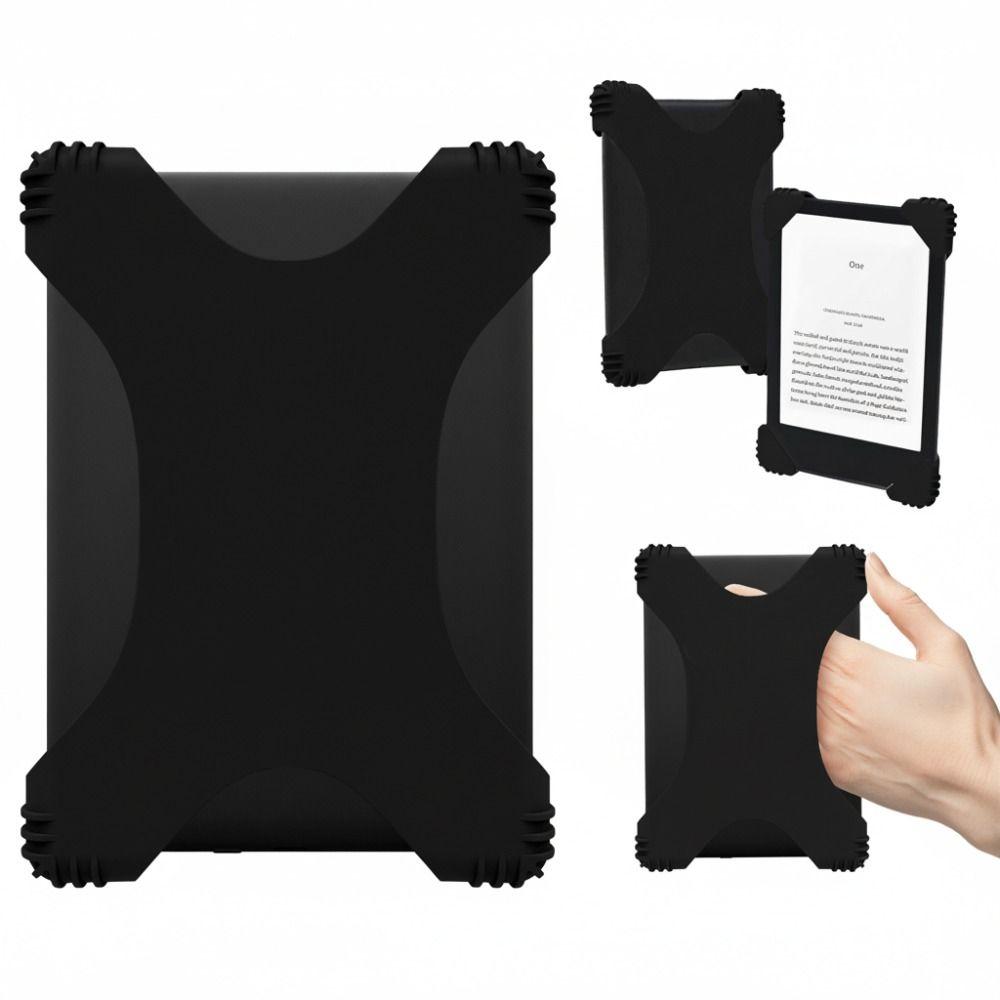 Silicone Handle Holder Anti Drop E-Book Fixed Belt 6-8" EReader Secure Hand Strap  Portable Reading