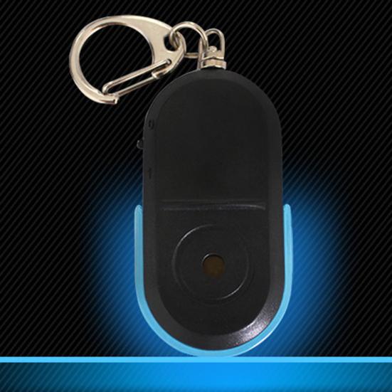 Anti-loss Device Key LED Lights Easy Finder with Whistle Activation To Use Battery Powered