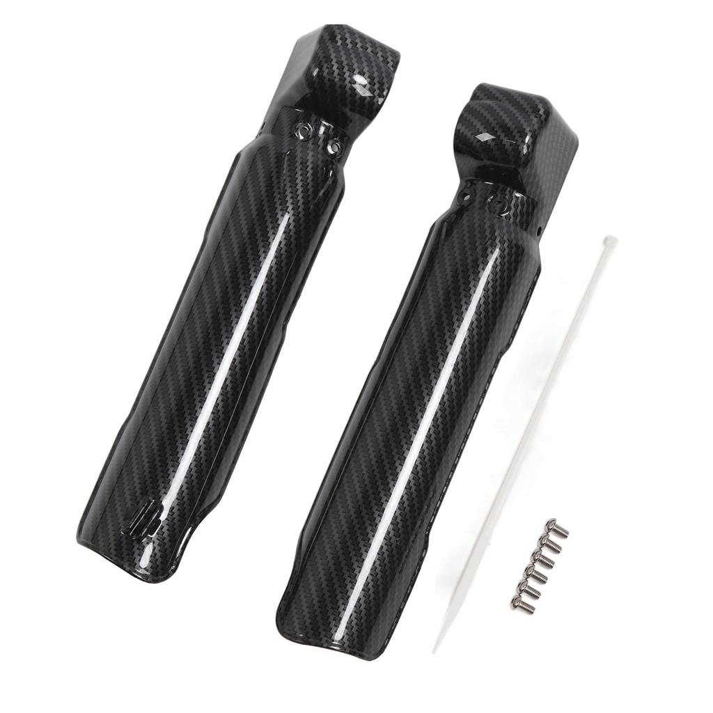 2PCS Shock Absorber Guard Carbon Fiber Pattern Motocycle Fork Guard Protector Replacement For SurRon Light Bee X S