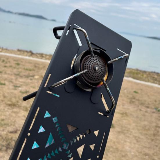 Держатель для плиты Spider из нержавеющей стали, прочный, термостойкий, для кемпинга, приготовления пищи, подвесная стойка для крепления, подставка для карт