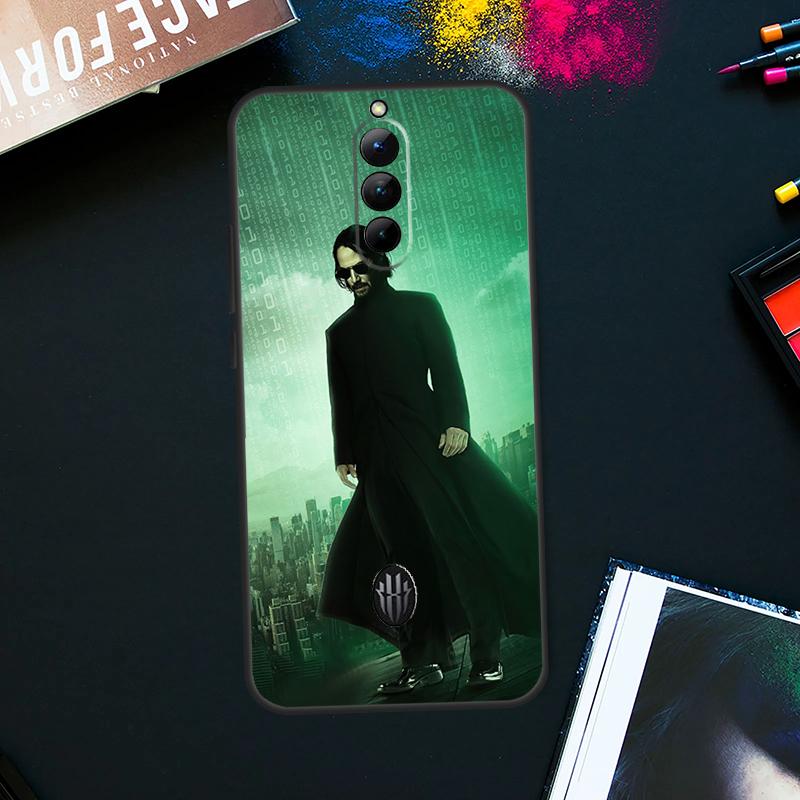 Matrix 4 Art Case For ZTE Nubia Red Magic 9 8 8S Pro Plus RedMagic 6S 7S Pro 6 7 Pro 5S 6R 5G Back Cover