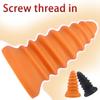 Super Long Super Large Screw Nail Butt Plug Men's and Women's Back Court Masturbation Device Bold Thread Easy To Insert Easy Climax SM Sex Toy