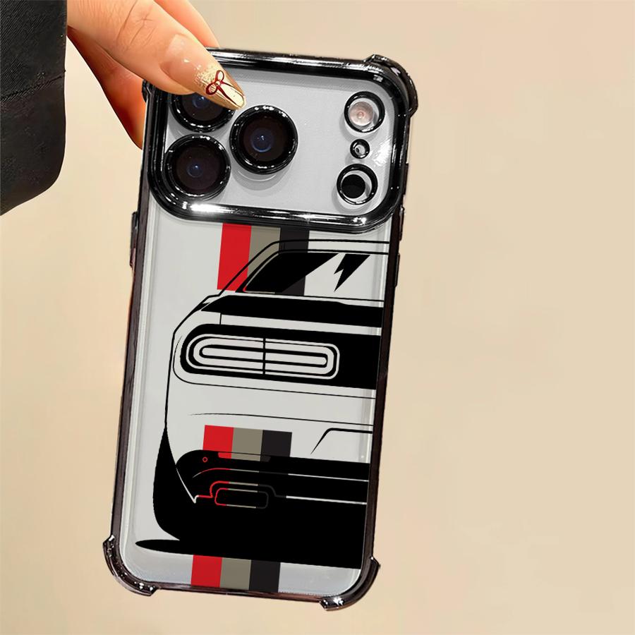 Мягкий чехол для iPhone 16 15 14 Plus 17 Air 13 12 11 Pro Max 16e COOL Автомобиль