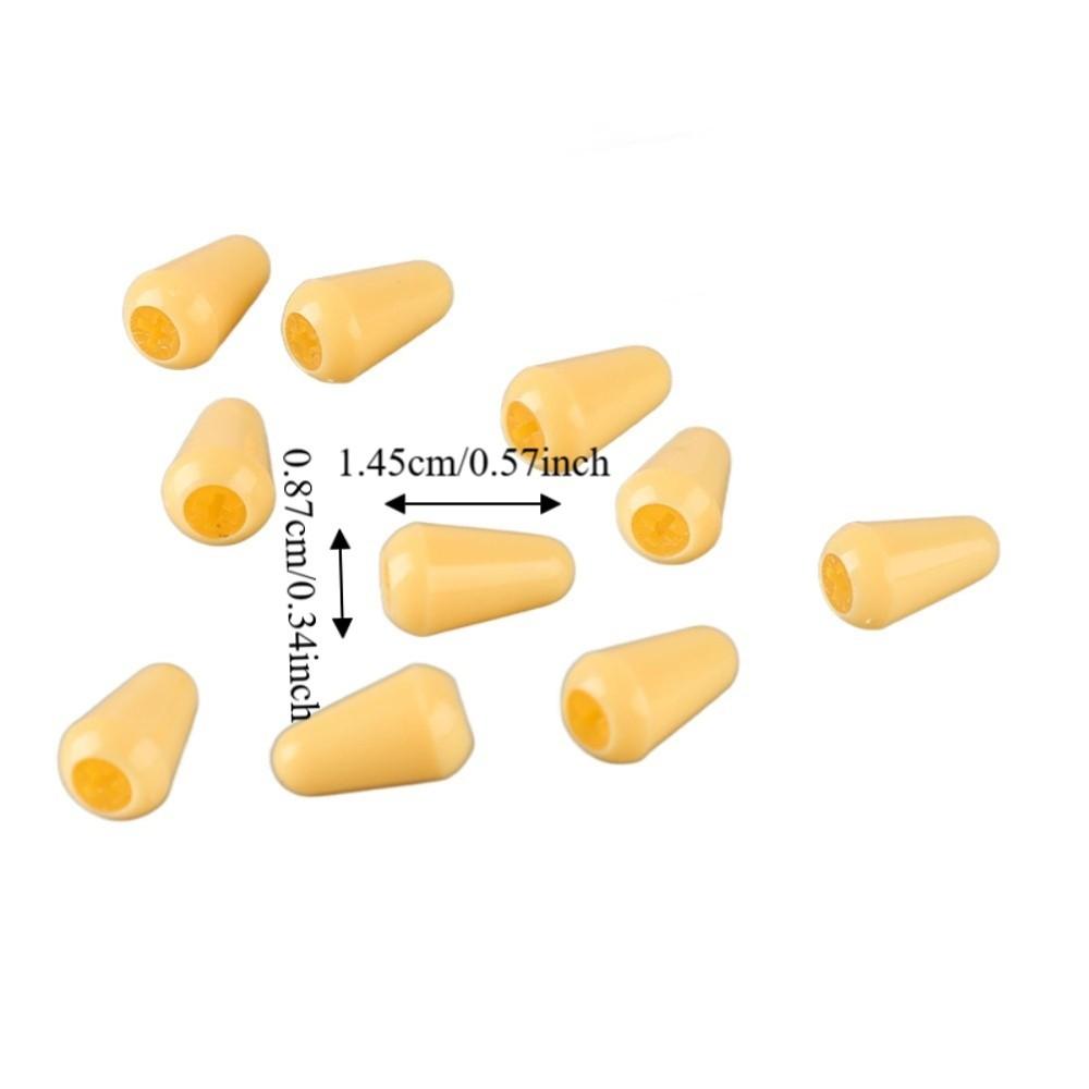 20PCS Plastic Guitar Toggle Switch Tips 5 Way Guitar Accessories Switch Knob Cap Guitar Accessories