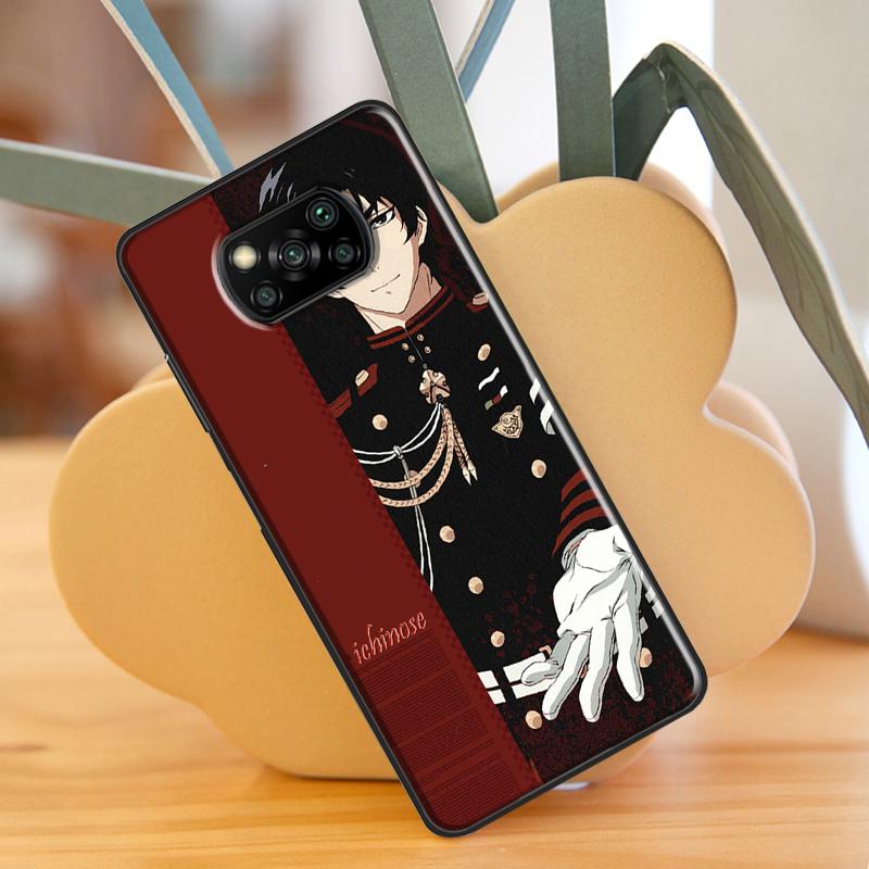 Чехол Guren Ichinose Owari no Seraph для POCO X3 Pro X3 GT F3 M3 M4 Pro для Xiaomi Mi 11 Lite Mi 11T Pro 10T, задняя крышка