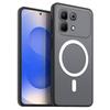 Магнитный железный кольцевой чехол для телефона для infinix NOTE 60 Pro Матовый мягкий ТПУ Ударопрочный чехол