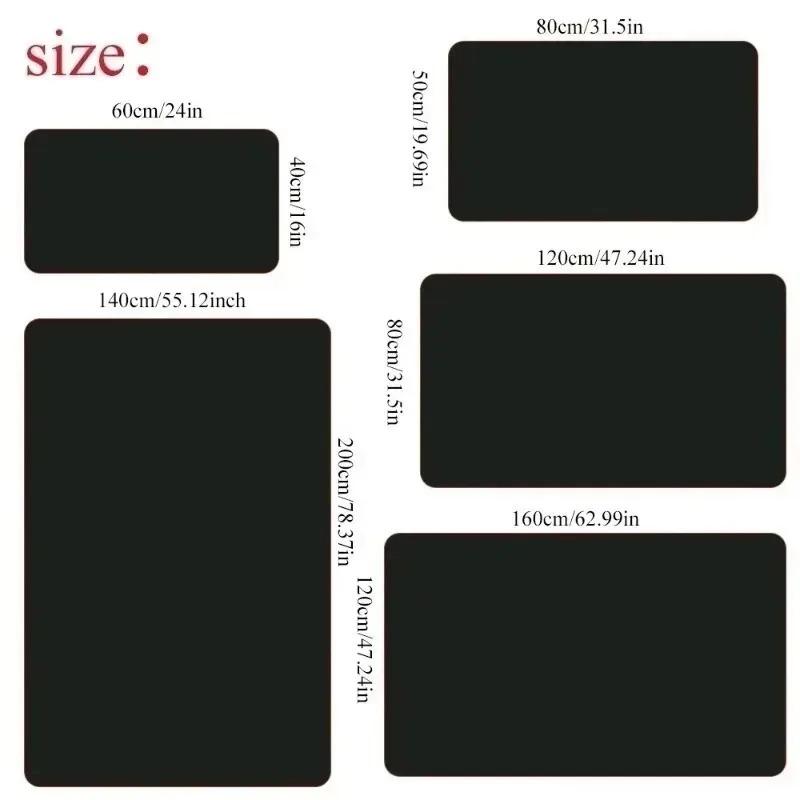 Gradient Striped Large Area Rug Minimalist Contemporary Style Floor Mat for Living Room Bedroom Sofa Home Western Christmas