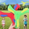Soft EVA Children Boomerang Interactive Three-leaf Cross Flying Disc Outdoor Sports Toys