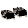 10pcs Easel Stand Message Board Memo Props Table Place Card Mini Chalkboard Signs  Wedding Party