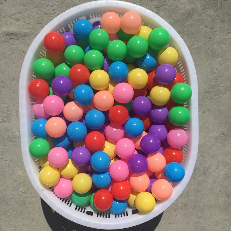 Детские разноцветные шарики с шариками 5,5 см/7 см, океанский шар, комнатная игрушка для дома, игровой домик, детский бассейн