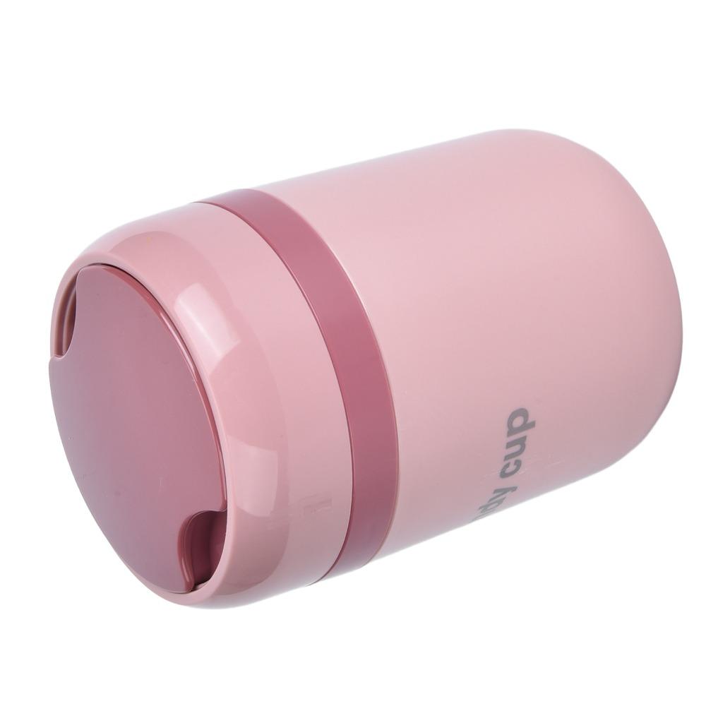 500ml Insulated Soup Containers Green/Pink/Blue/Yellow Stainless Steel Lunch Box For Camping