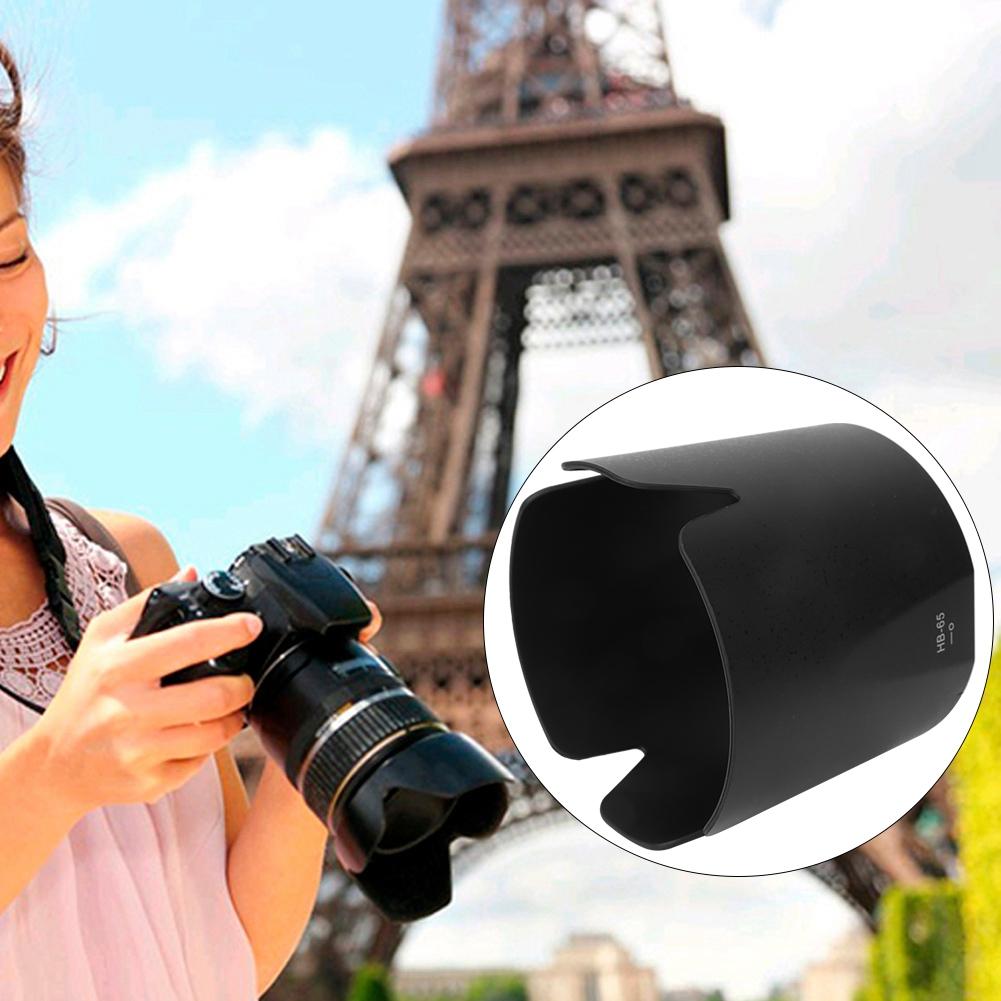 HB 65 Black Plastic Mount Lens Hood for Nikon AF S Nikkor 80 400mm f 4.5 5.6 Lenses
