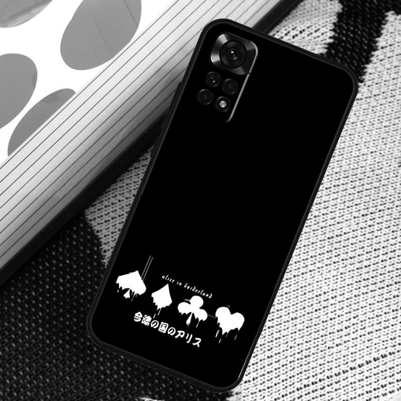 Чехол Alice in Borderland для Xiaomi Redmi Note 12 8 9 10 11 Pro 9S 10S 11S 8T Redmi 10 12C 9C 10A 10C Coque