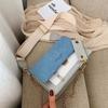 IELGY Casual Messenger Bag Women's Tide Korean Wild Fashion Simple Shoulder Small Square Bag