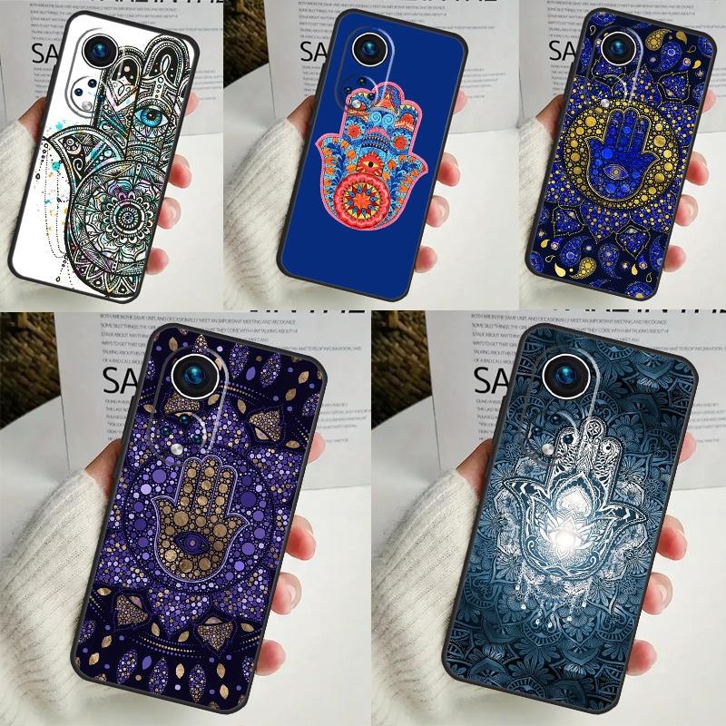 Hamsa Hand of Fatima Cover For Honor Magic 6 5 Lite Pro 50 70 90 Honor X8b X9b X6 X7 X8 X9 X6a X7a X9a X8a Case