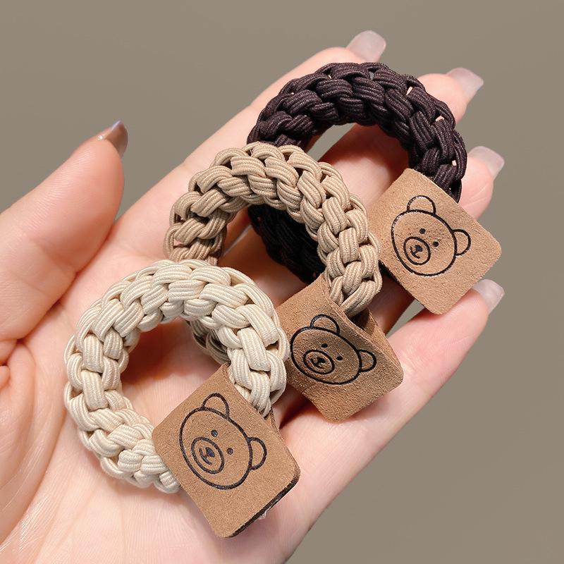 Handmade High Elastic Thick Hair Band with Japanese and Korean Style for Girls