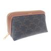 CELINE  4M1622CZJ-04LU Pouch Brown/black Calfskin Women