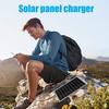 2.5W 5V Solar Panel Charger High Conversion Efficiency IP65 Waterproof Universal Outdoor Emergency Power Panel for Phones Fans