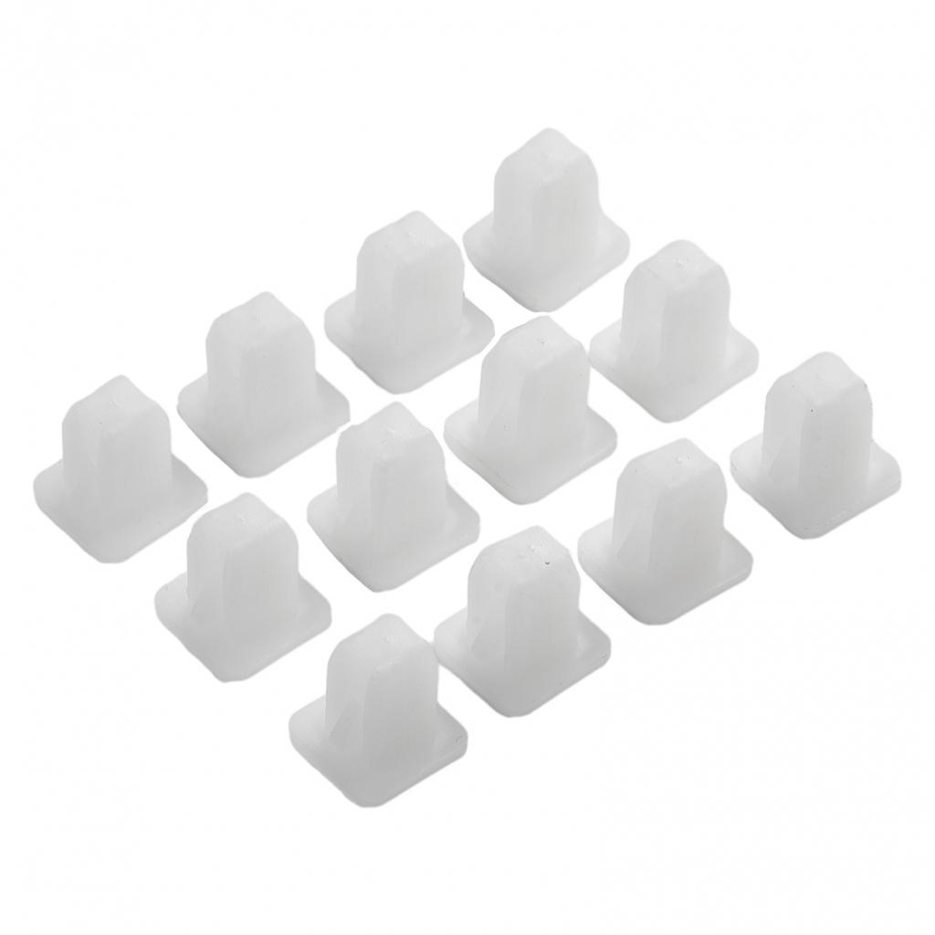 50 штук прочных пластиковых крепежных клипс для подкрылков автомобиля - 8 мм x 8,5 мм